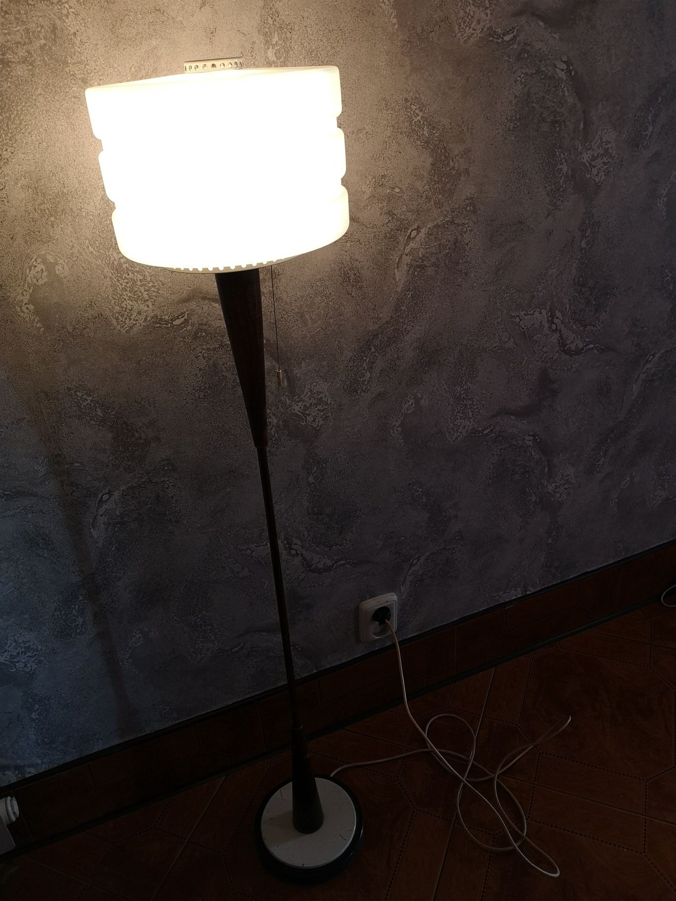 Lampa stojąca PZM retro PRL