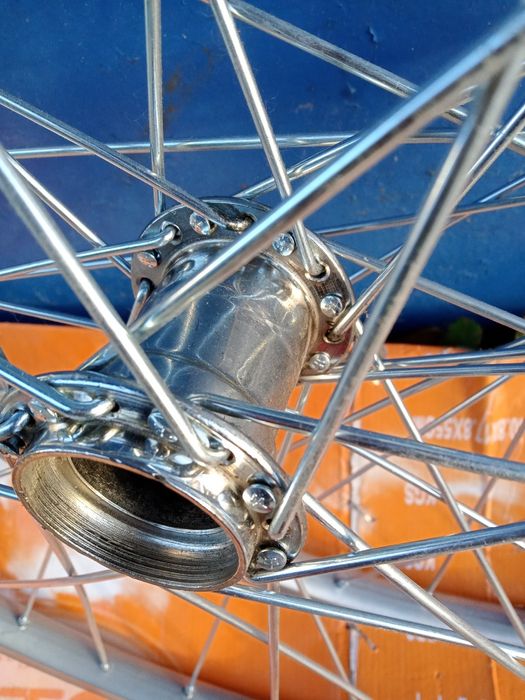 Колесо усиленное заднее и переднее 20", 24", 26" 28 дюймов.