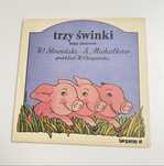Trzy świnki bajka muzyczna 2 x winyl 7” Tonpress