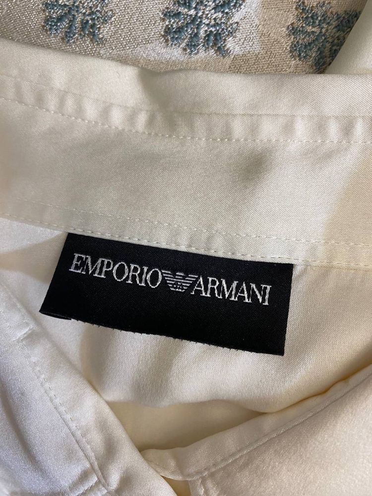 Шовкова блуза рубашка Armani. Люкс бренд. Оригінал