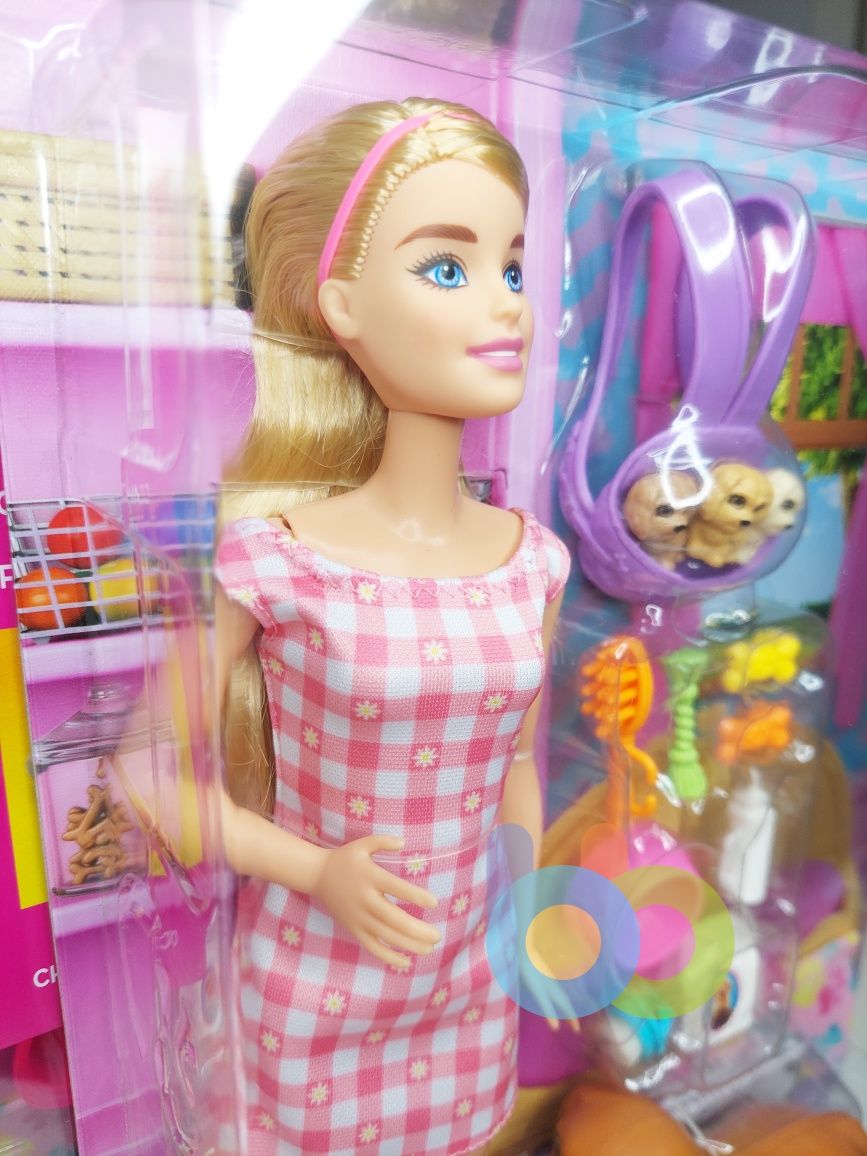 Ігровий набір Barbie Маленьке тріо, Барбі з собакою