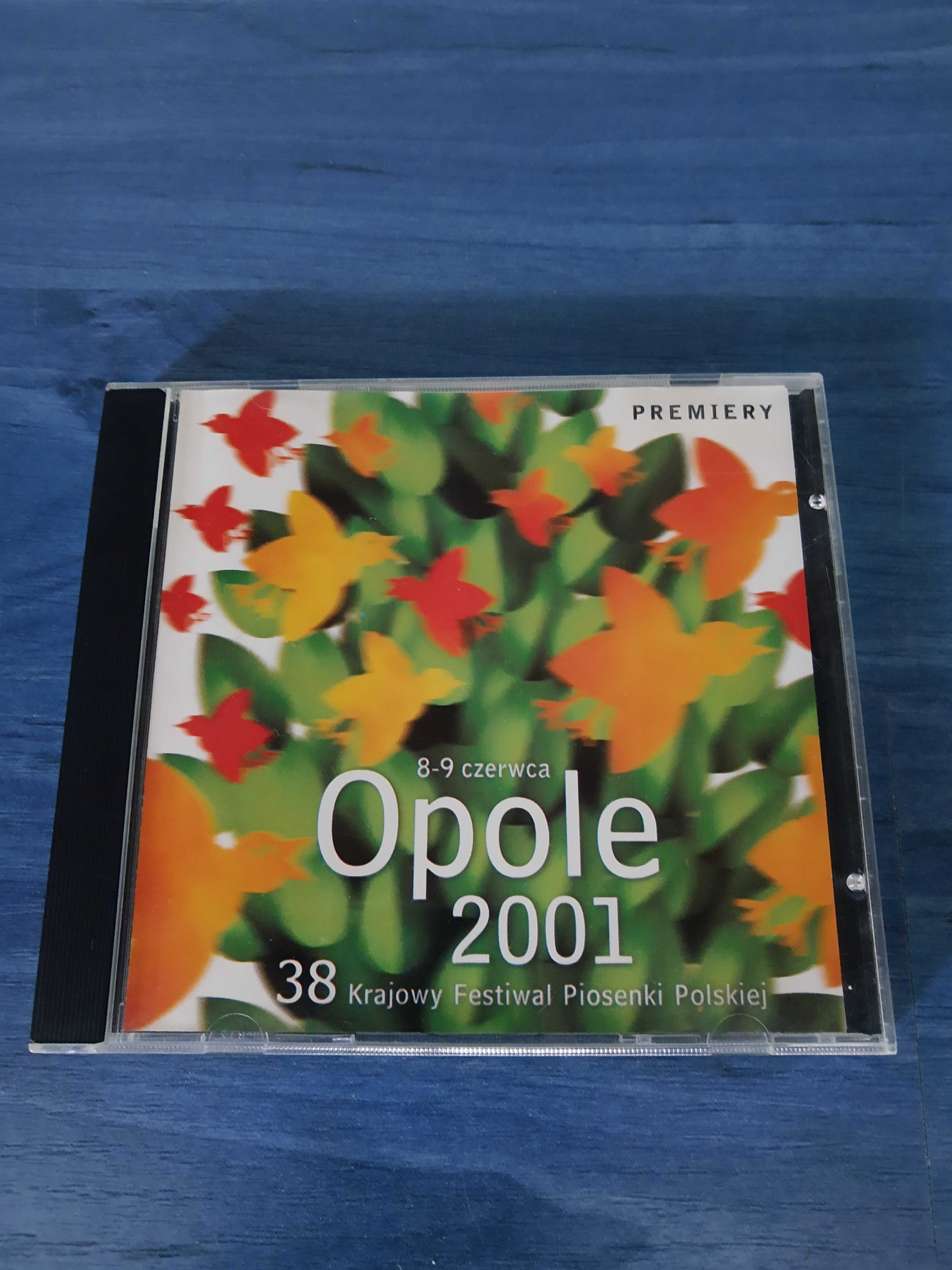 38 Krajowy Festiwal Piosenki Polskiej Opole 2001 płyta CD