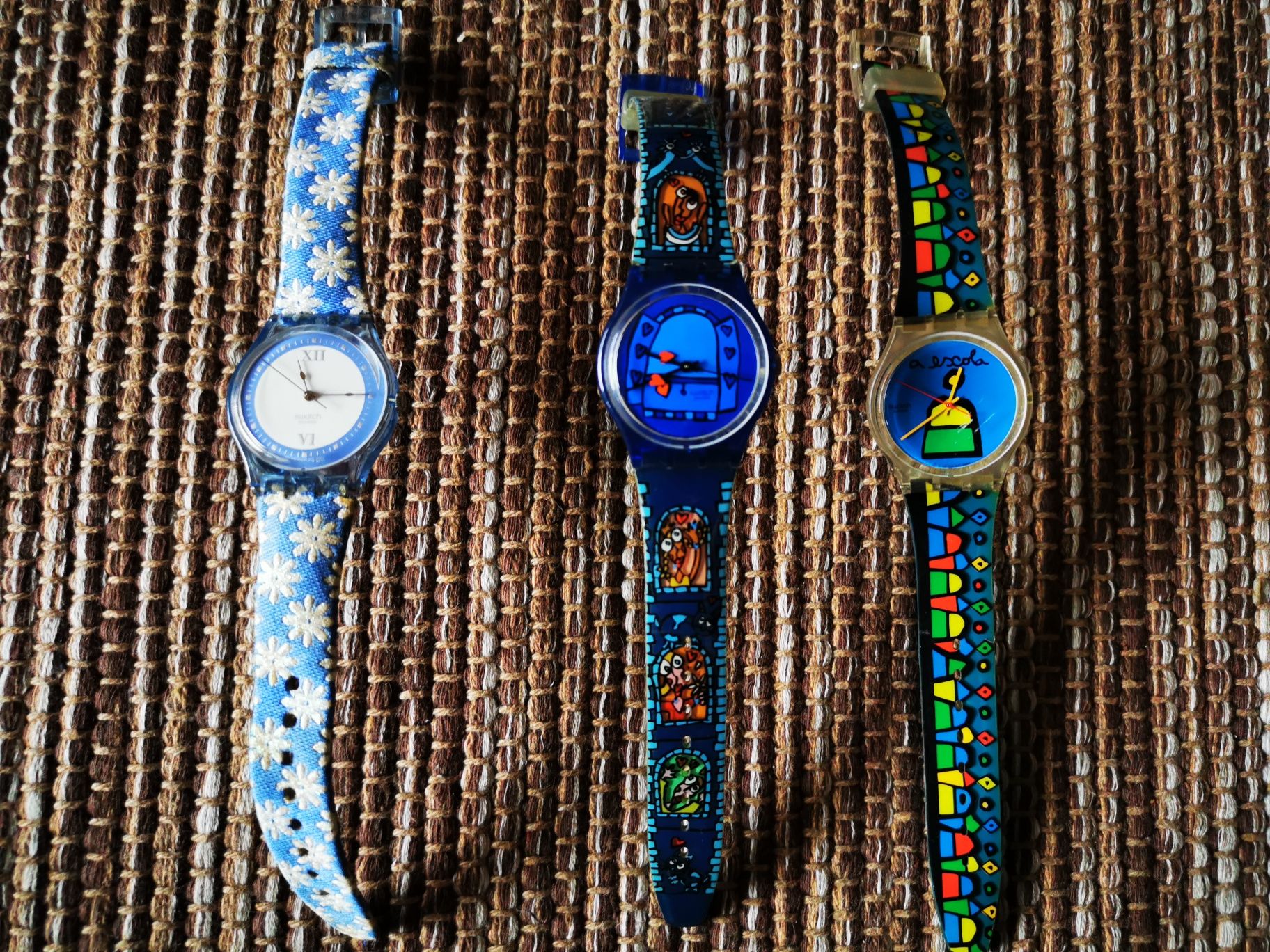 Relógios swatch coleção