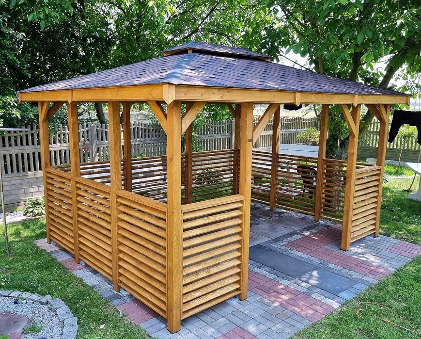 ALTANA ogrodowam altanka LIZBONA 3X4, wiata pergola PRODUCENT