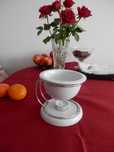 FONDUE- naczynie do podgrzewania czekolady czy serów