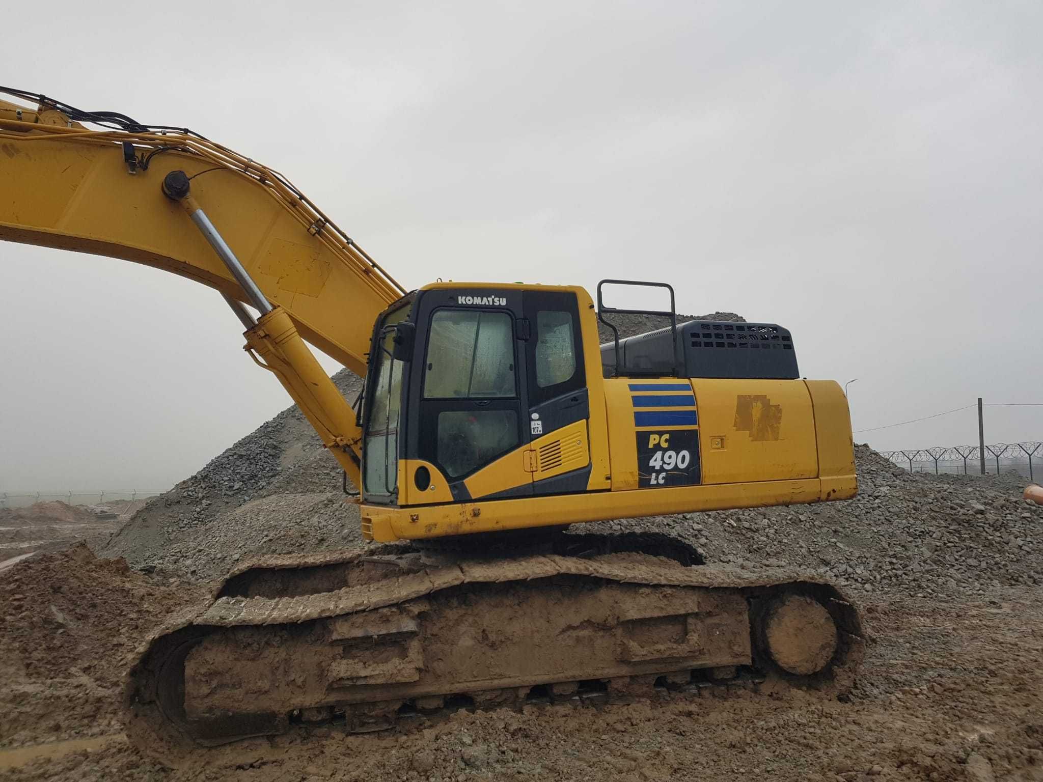 Koparka Gąsienica KOMATSU PC 490