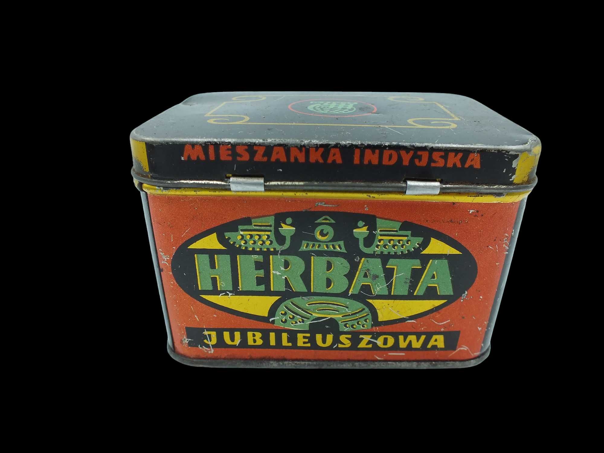 Puszka Społem PRL herbata jubileuszowa 100g B110461