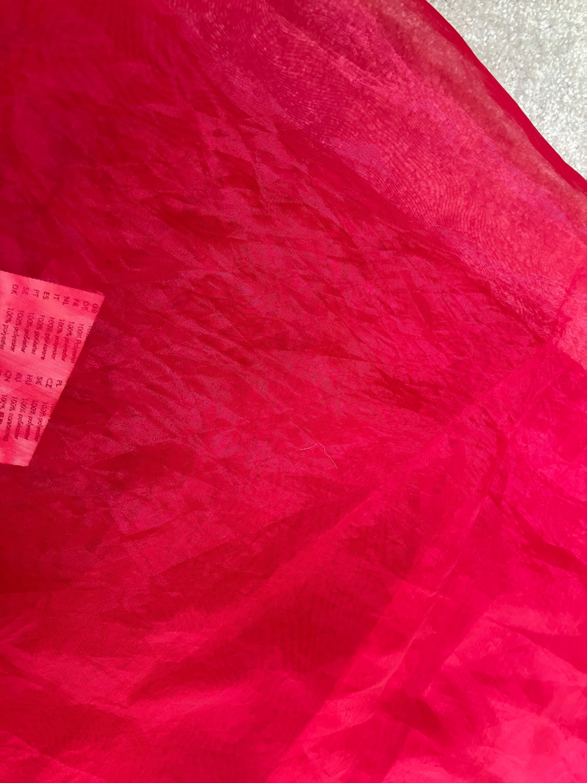 Zasłony prześwitujące Ikea sarita różowe 300x145cm