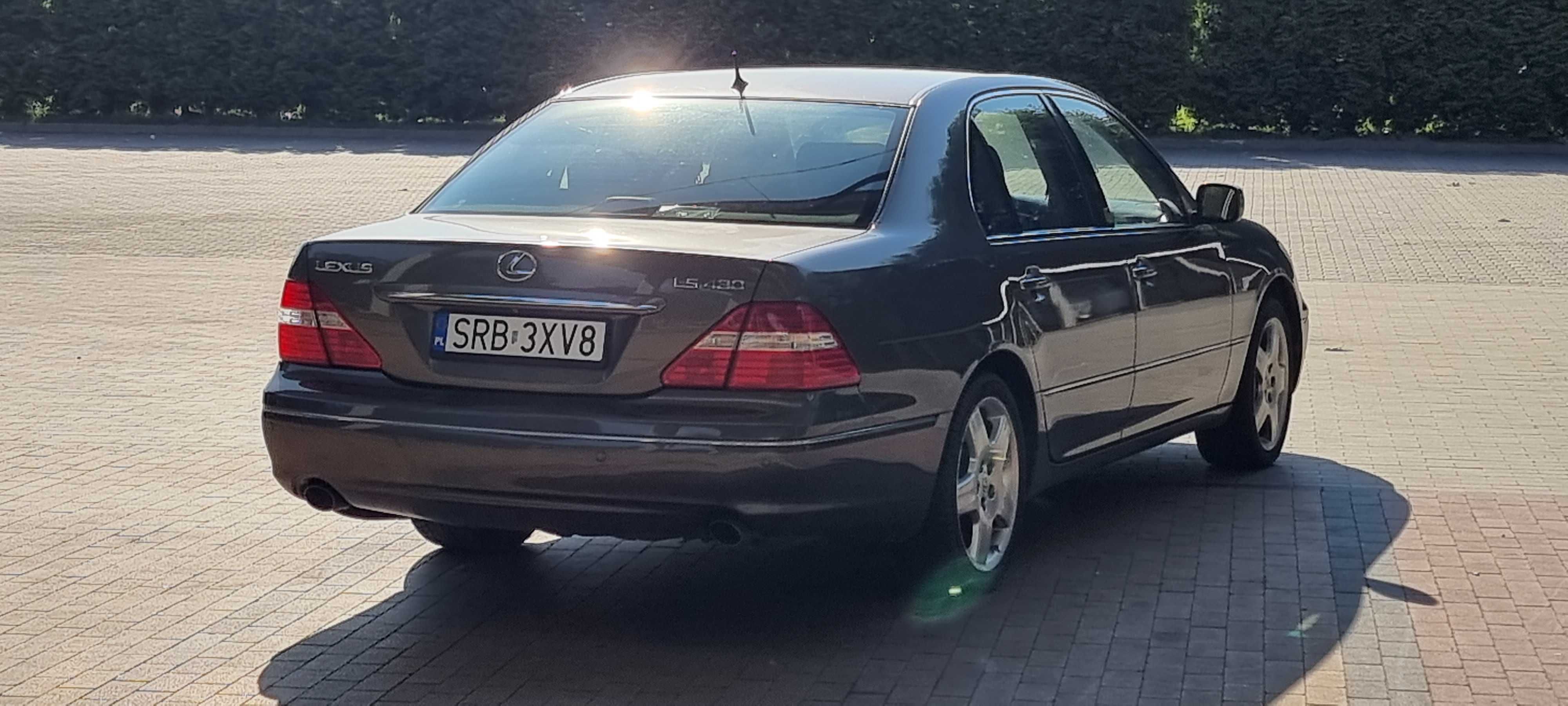 Lexus LS 430 V8 oryginał salon Czechy