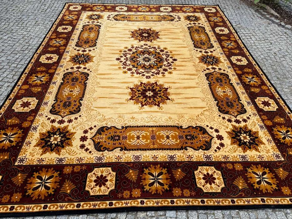 Wełniany dywan wzór perski od KARABAS 400x300 galeria 8 tys