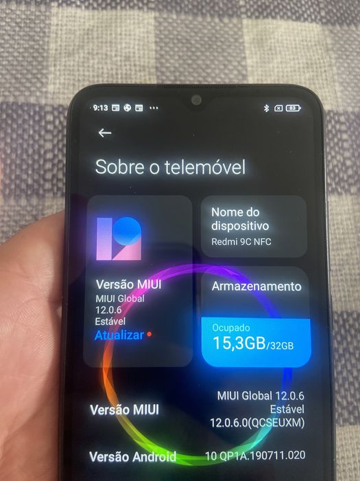 REDMI 9 C NFC 32 Gigas Azul escuro