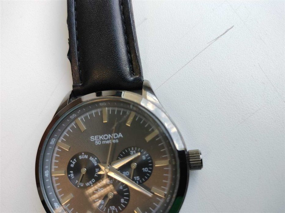 Zegarek męski Sekonda, nowa bateria, dodatkowy pasek