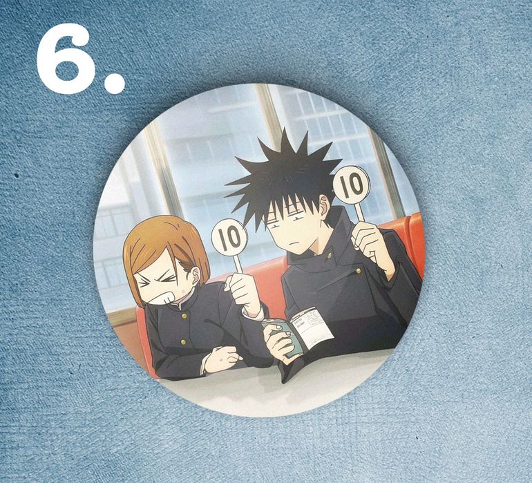 Аніме значки Годжо Сатору \ Аниме значки Магическая битва