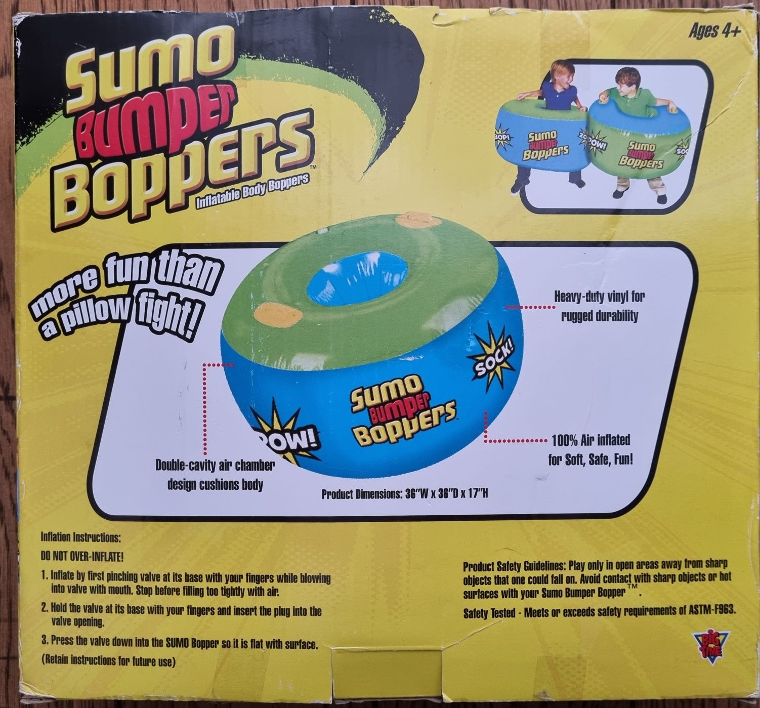 Dmuchana piłka Sumo Bumper Proppers