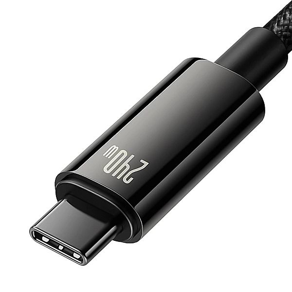 Kabel Baseus CAWJ USB-C - USB-C 240W 480Mb/s 1m - czarny