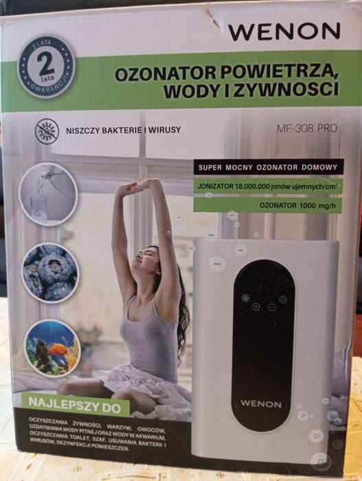 Ozonator powietrza, wody i żywności
