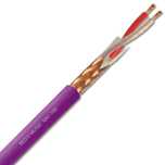 MIC-100-VL Kabel mikrofonowy 2x0,23mm² OFC Twinax PVC (fioletowy)
