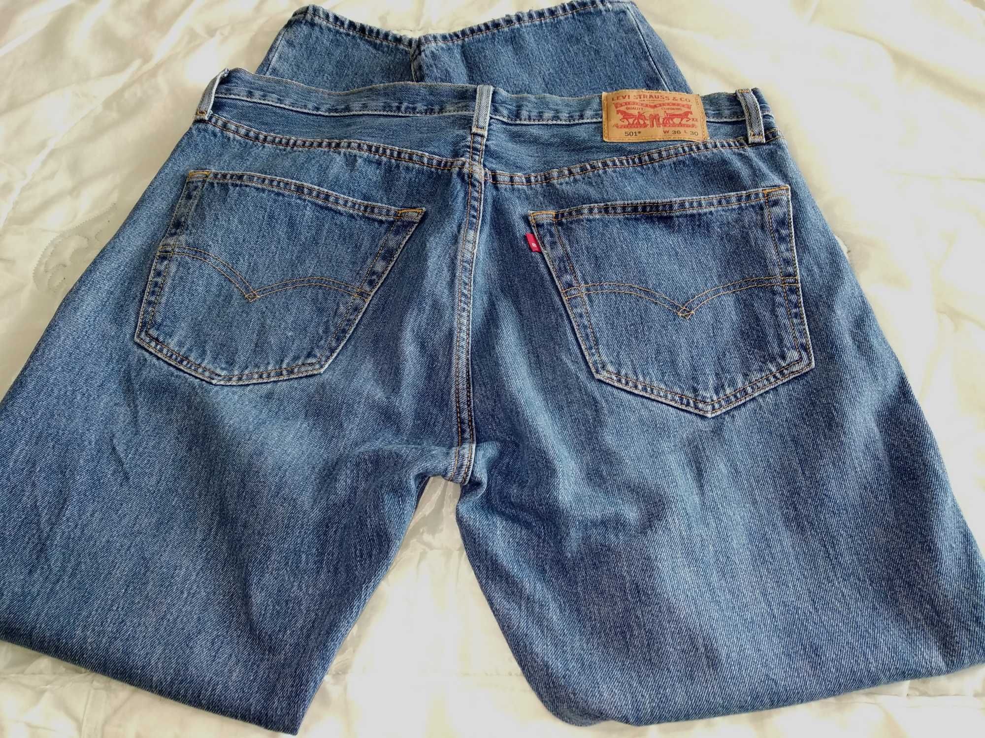 Джинси LEVIS 501 made in  Pakistan   W36 L30