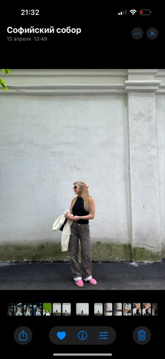 Джинсы Zara 34 размер ,как новые