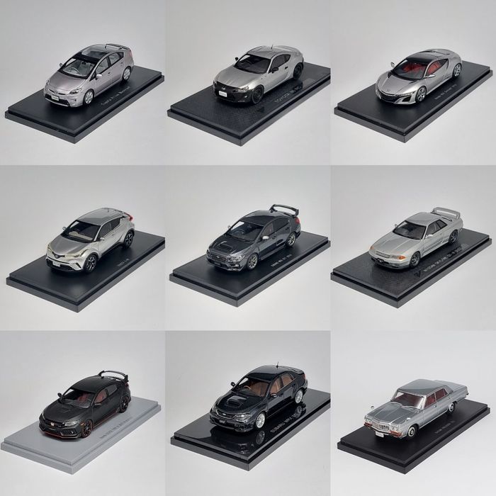 (EBBRO) 1:43 Nissan, Toyota, Subaru, Lexus, Mercedes масштабні моделі