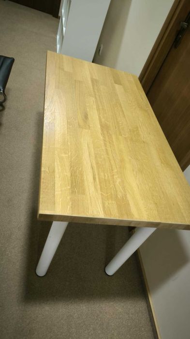 Biurko Ikea Karlby fornirowane