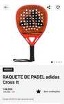 Raquete Adidas Cross iT 2024//Raquete de padel Volt 900