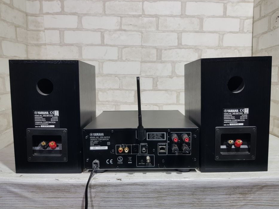 Музичний центр YAMAHA CRX-N470, 2x25 Вт, Wi-Fi, Bluetooth, б/у