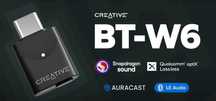 звуковая карта Wireless Audio Creative BT-W6, USB-С Адаптер, донгл
