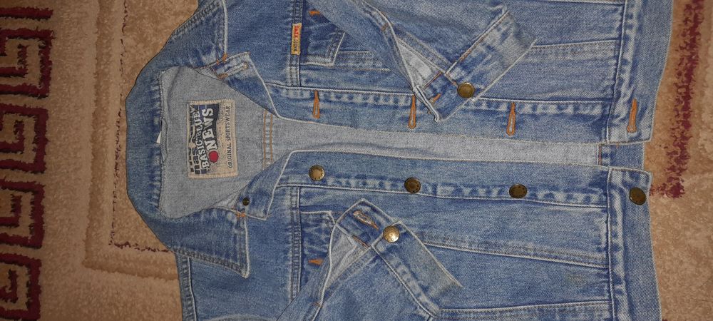 Kurtka jeansowa 140 unisex