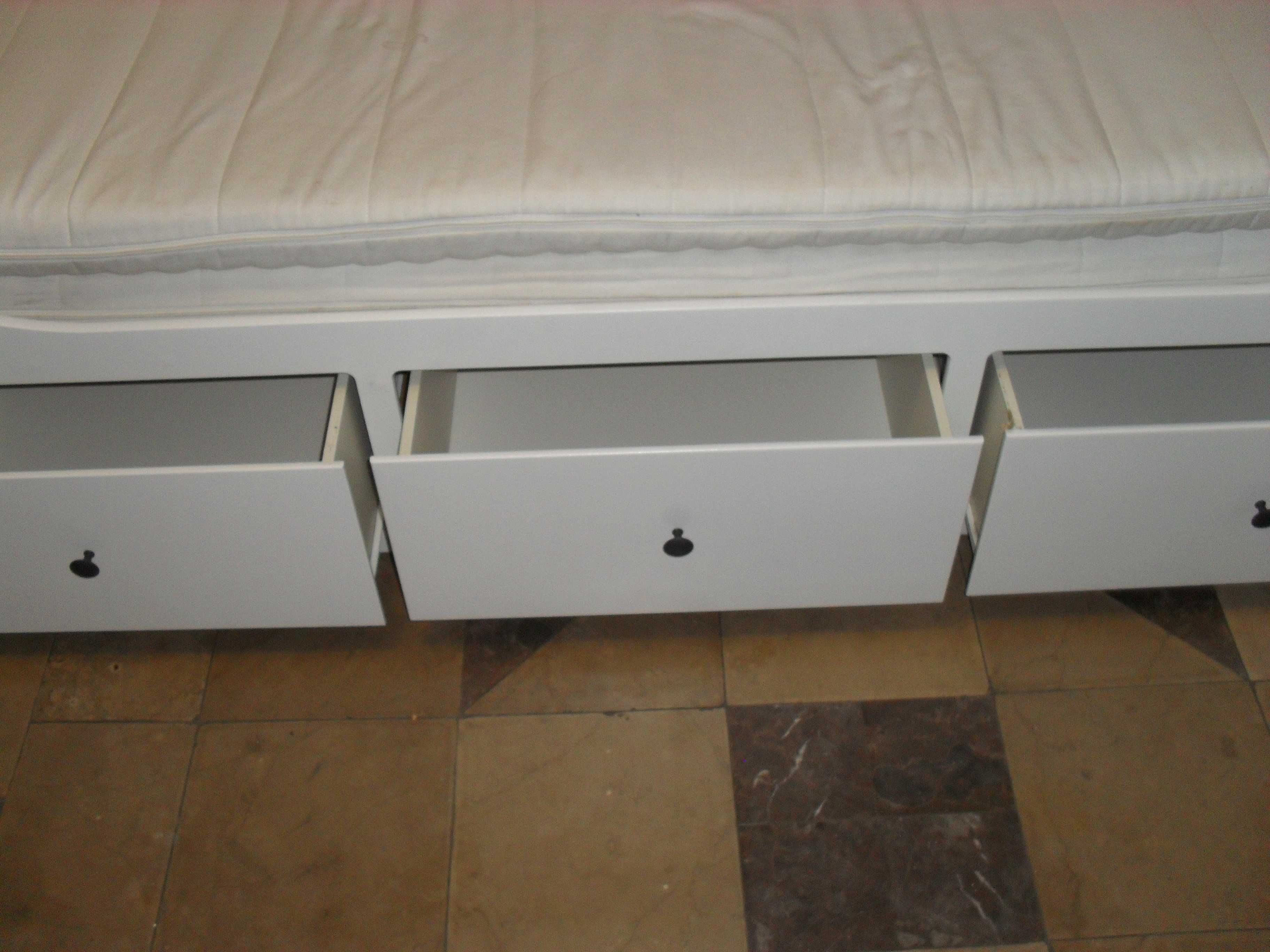 Łóżko IKEA Hemnes, rozsuwane 80x200cm,3 szuflady-dostawa grat