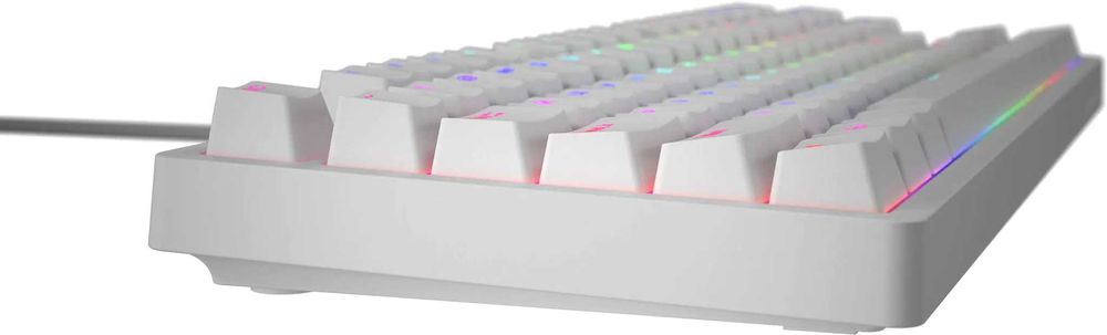 Нова клавіатура HATOR Rockfall 2 Mecha TKL Orange, White (HTK-521)