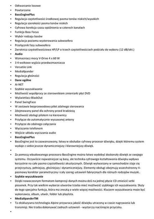 Radioodtwarzacz CD Alpine CDA-9812RB radio samochodowe klasyk unikat