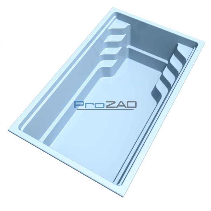 Basen PrimeFiber VENUS 5,1 x 3,1 x 1,5m poliestrowy ogrodowy