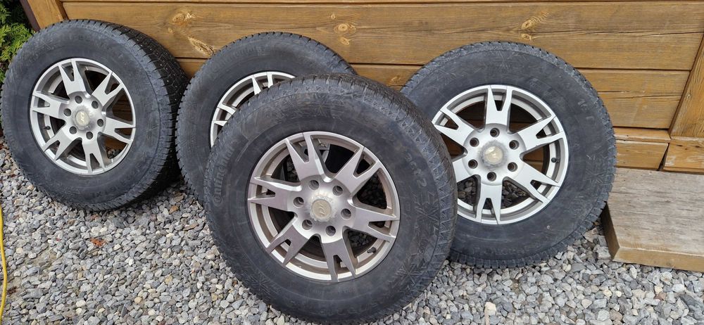 Koła zimowe M+S 6x139,7 245/70R16 Continental Suv Alufelgi Okazja!