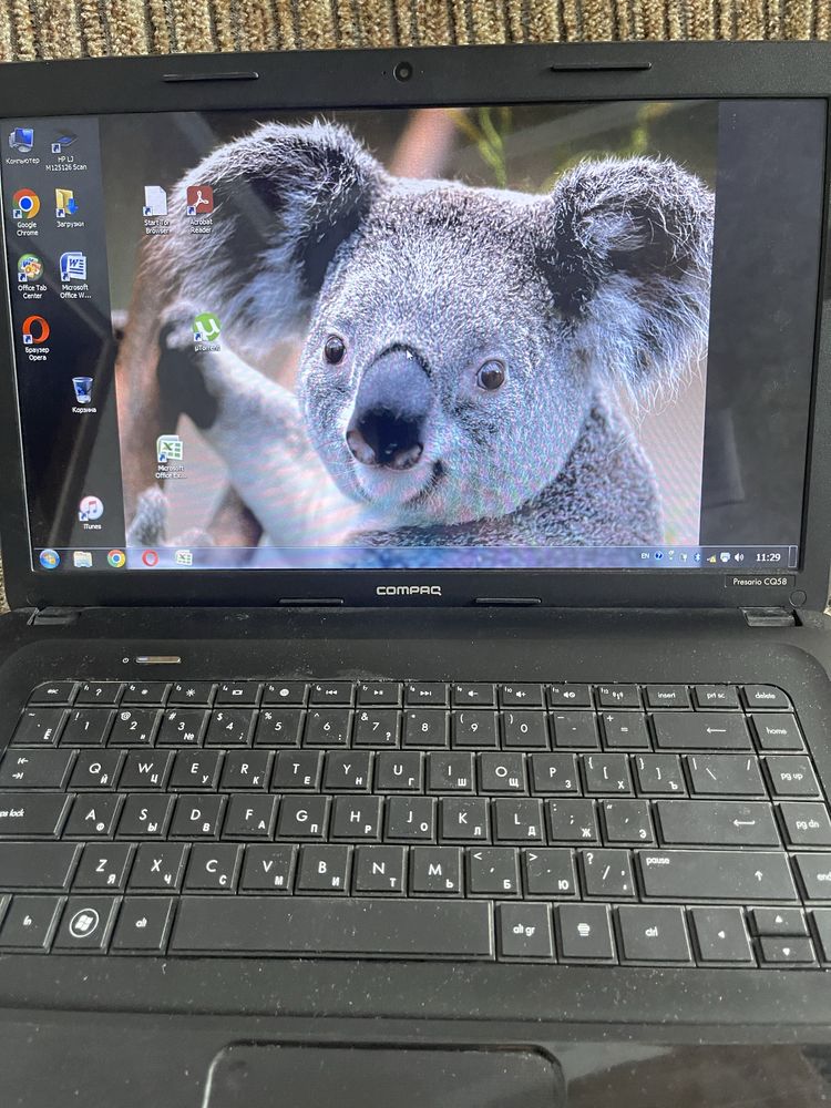 Продам ноутбук HP Compaq CQ58