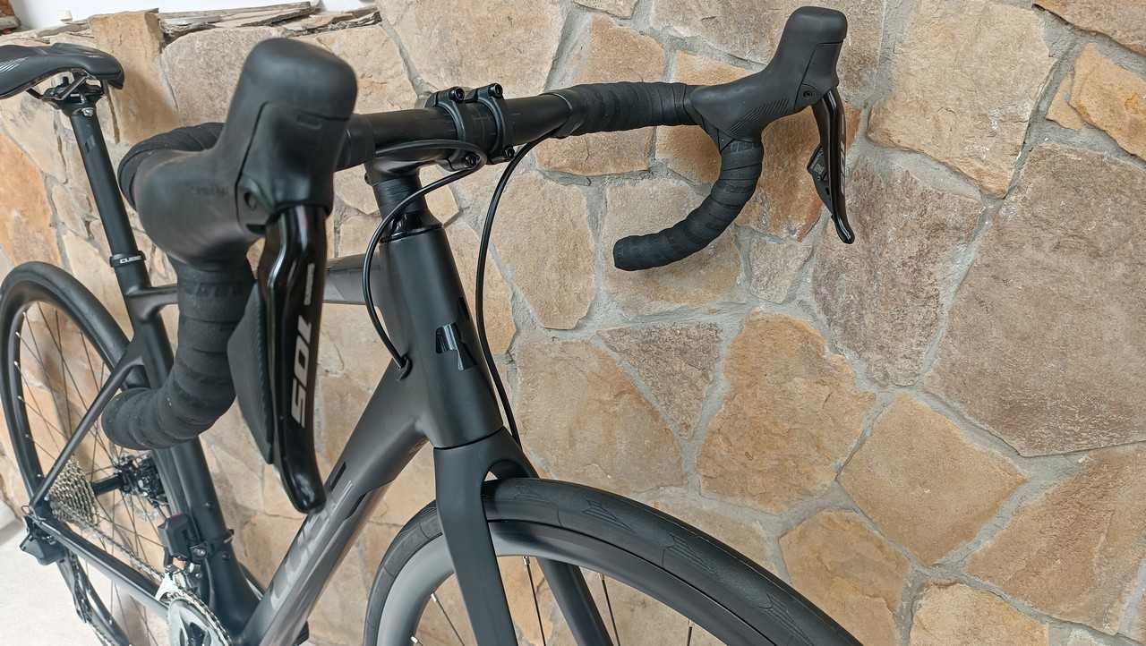 Карбоновий шосейний велосипед Cube ATTAIN GTC SLX 105 Di2