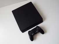 Konsola SONY Playstation 4 PS4 SLIM dysk 500GB PAD + okablowanie