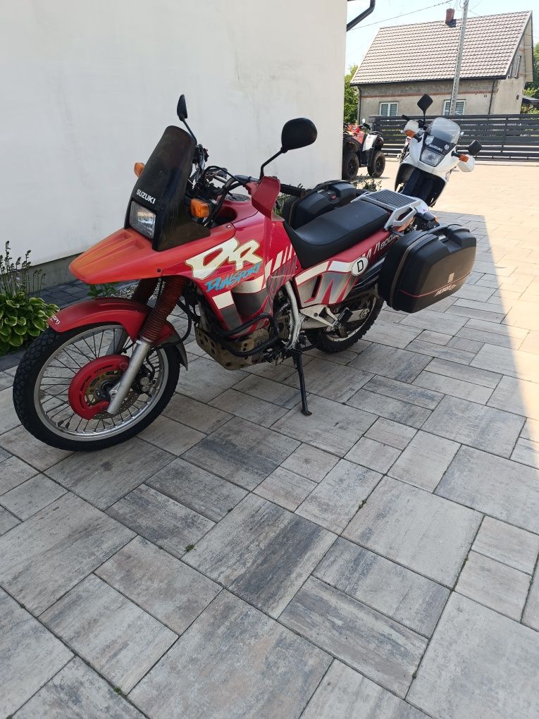 Suzuki DR 800 Big 19 tys km !! sprawny sprowadzony Niemcy okazja kufry