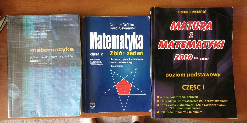 Zbiory zadań z matematyki