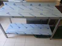 Bancada inox 1.50 x 0.60