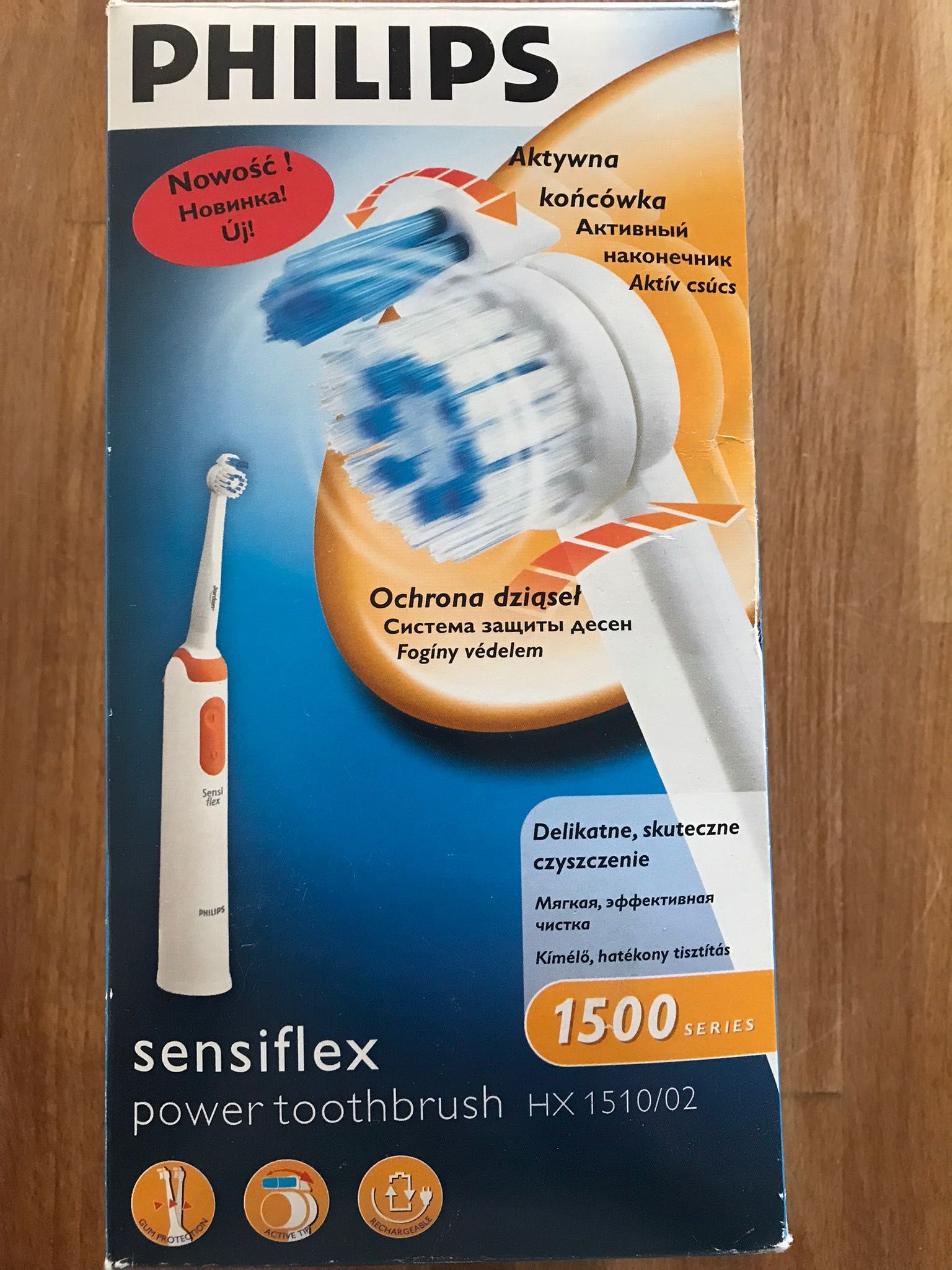 Szczoteczka elektryczna PHilips sensiflex HX 1510/02