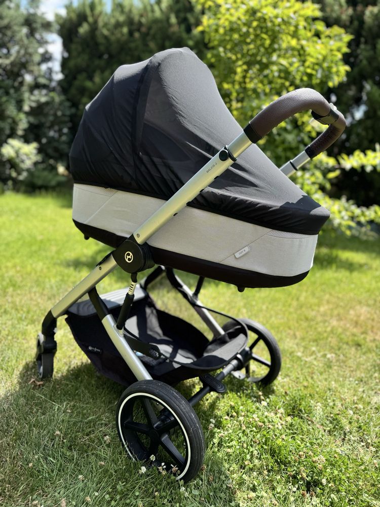 Cybex Balios S Lux Lava Grey + Fotelik Cybex Cloud Z 2