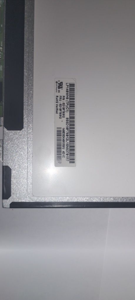 Матрицы для ноутбуков Lvds 15,6",Lvds 17,3"Edp 13,3"