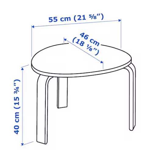 Mesa de Centro IKEA SVALSTA