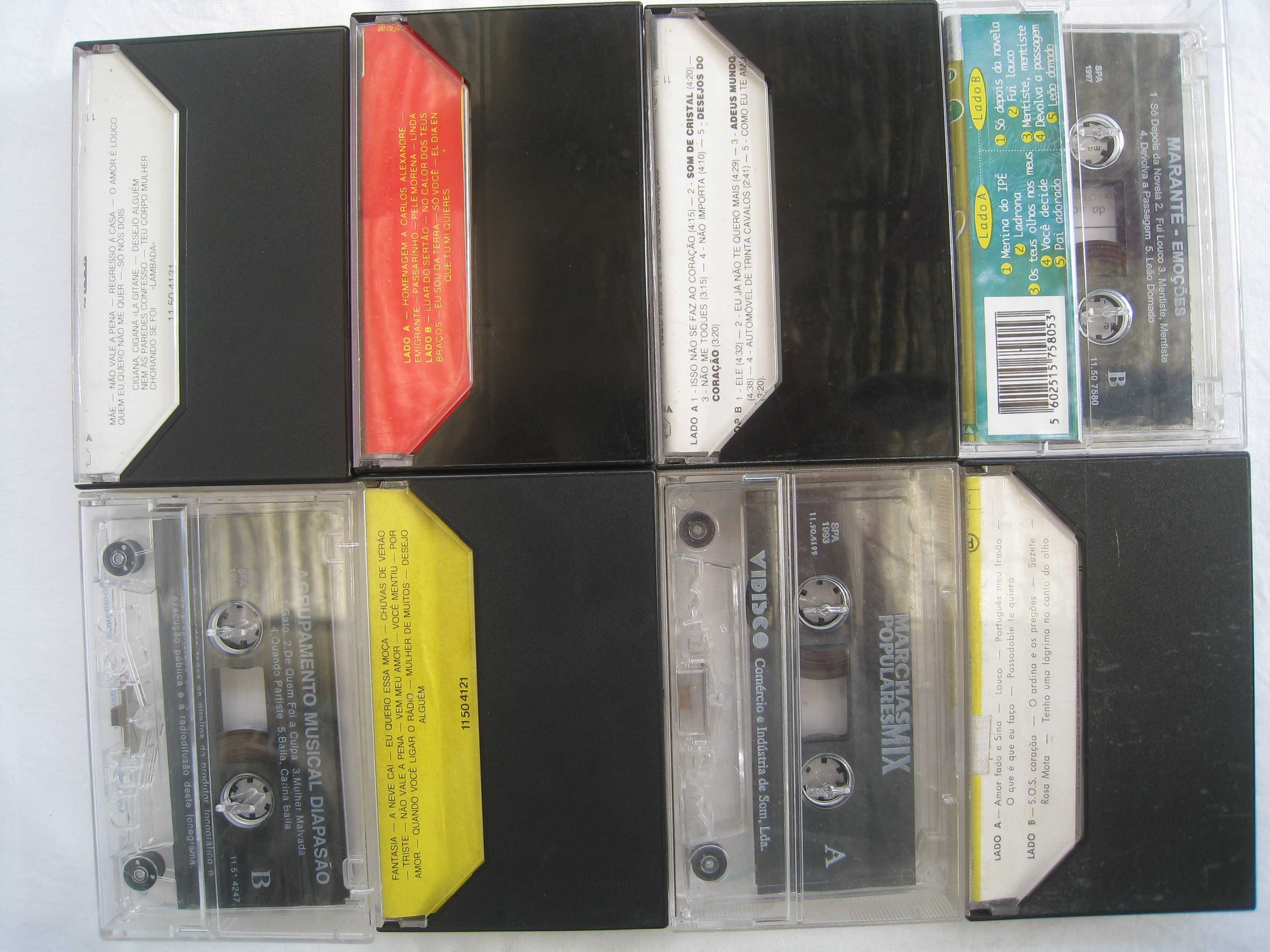 Cassetes audio antigas originais (K7)