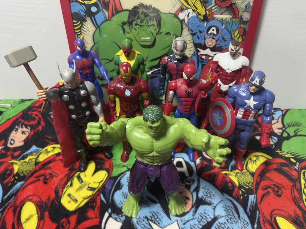 AVENGERS Conjunto 9 super herois