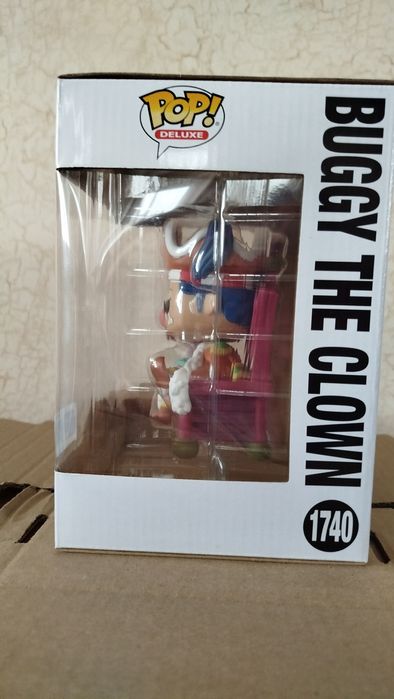 Buggy the Clown Funko Pop one piece deluxe Клоун Баггі фанко поп делюк