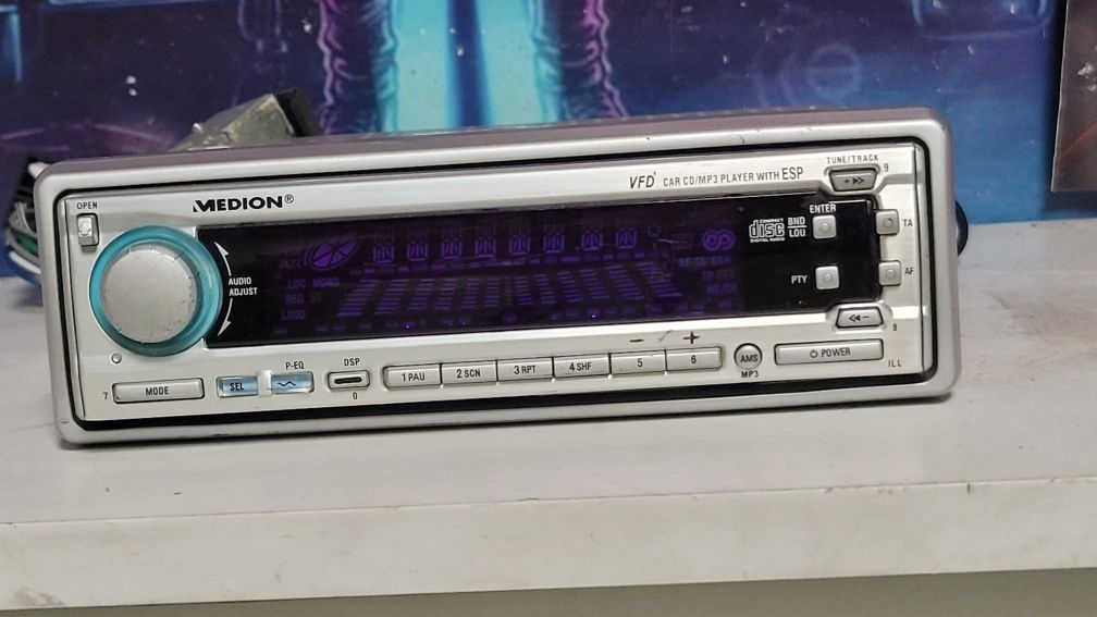 Radio Samochodowe Equalizer MEDION MD-4631 CD FM Kostki ISO wysyłkaOLX