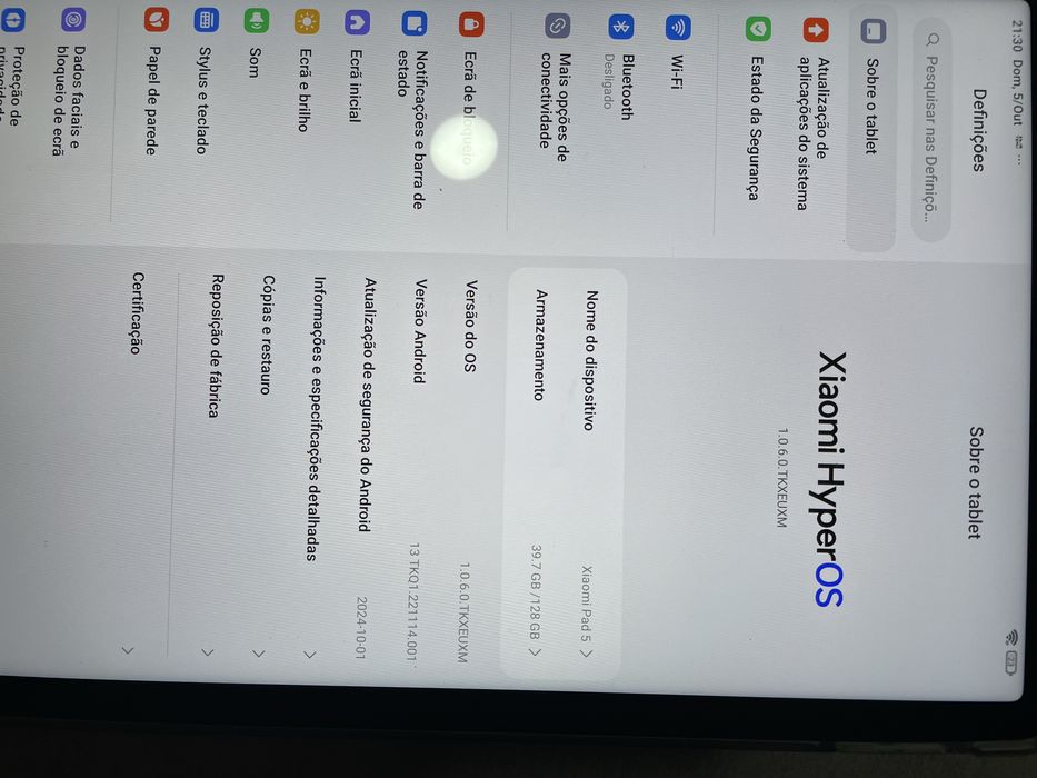 Tablet xiaomi pad 5