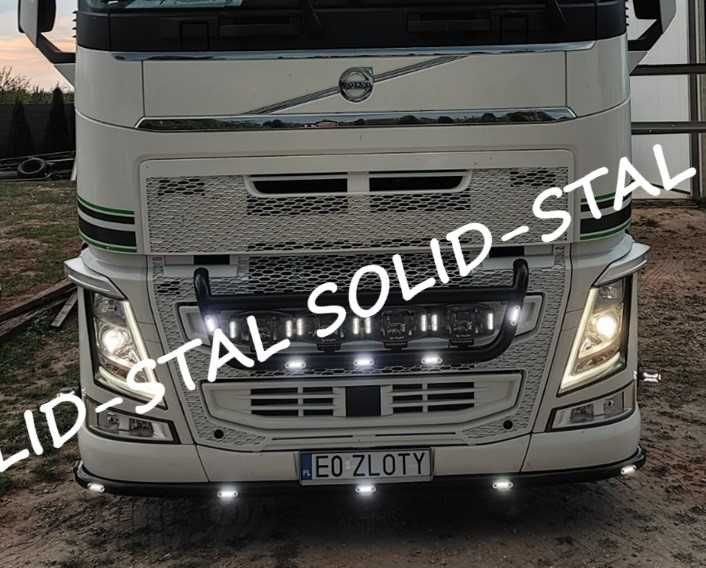 Orurowanie POD ZDERZAK Volvo FH4 / FH5 Malowane Proszkowo CZARNE!